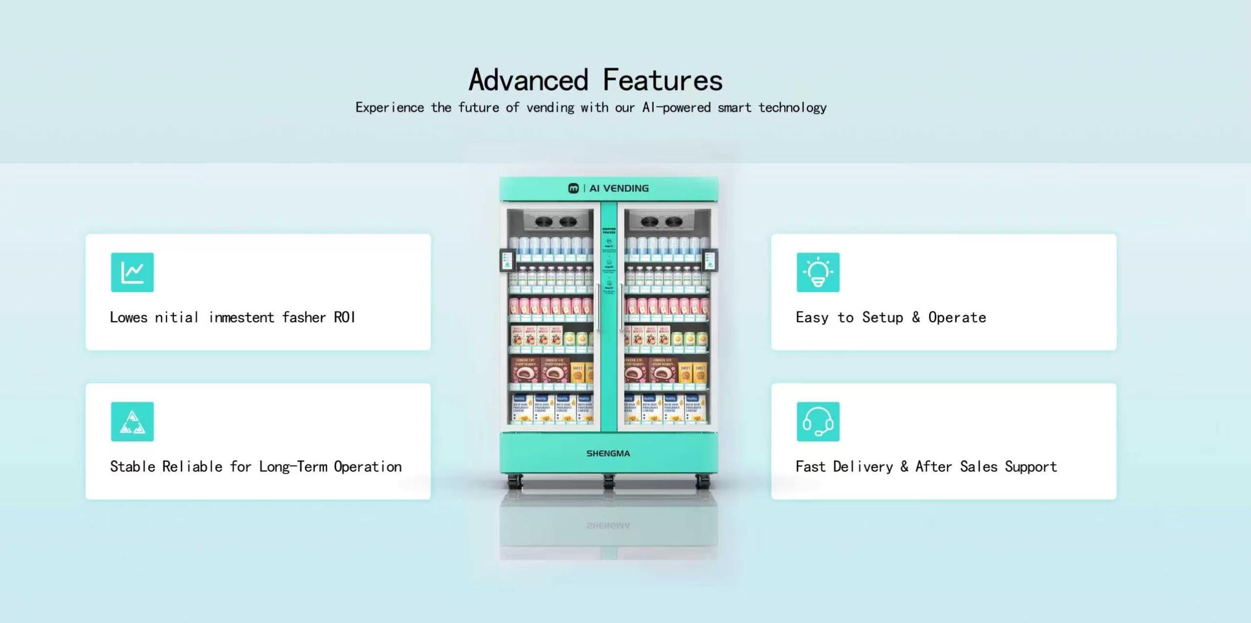 PACAU-Vending Machines|In Stock - US