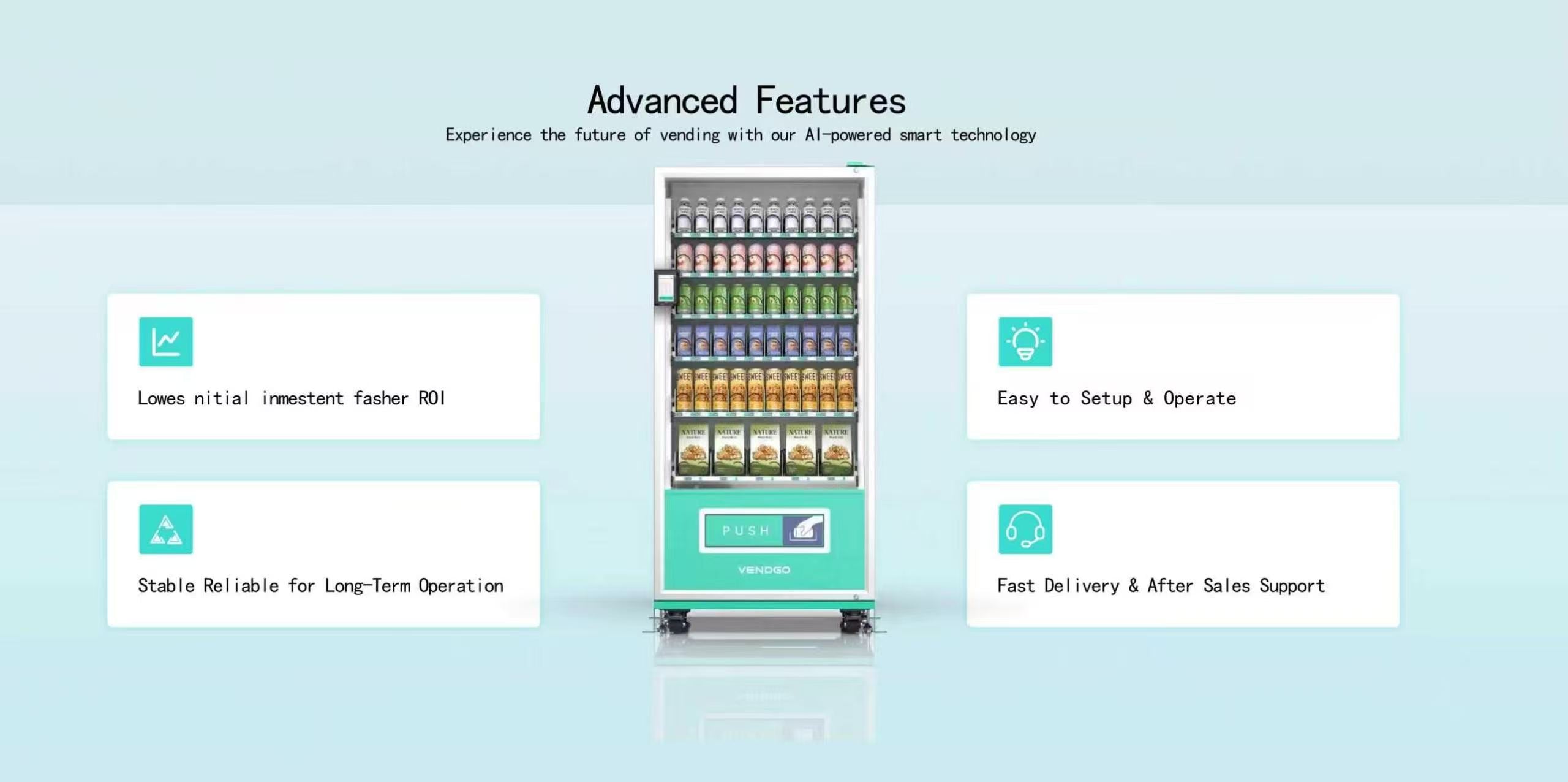 PACAU-Vending Machines|In Stock - US