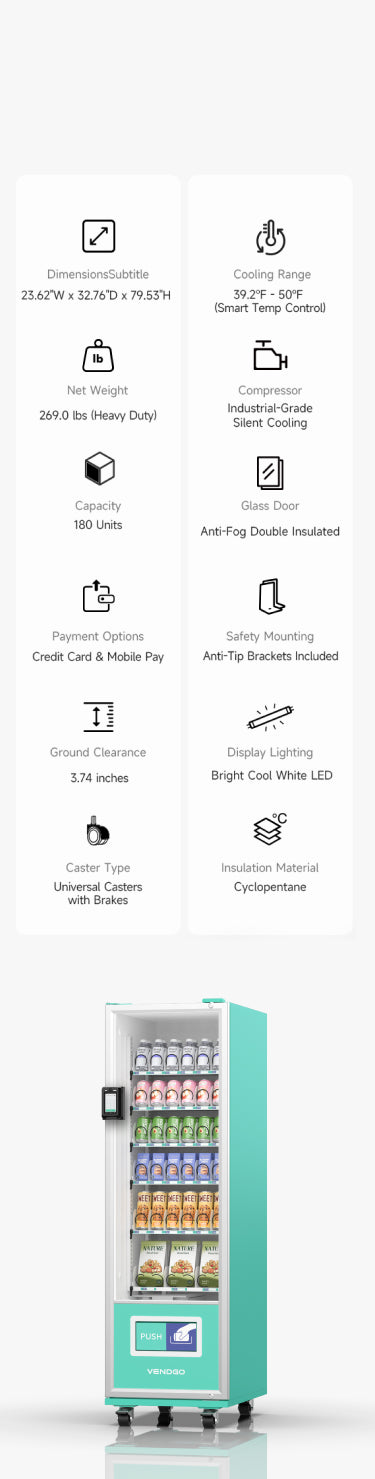 PACAU-Vending Machines|In Stock - US