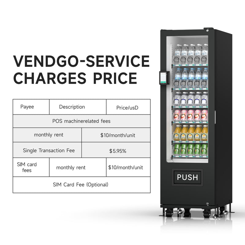 36-channel vending machine with spring mechanism