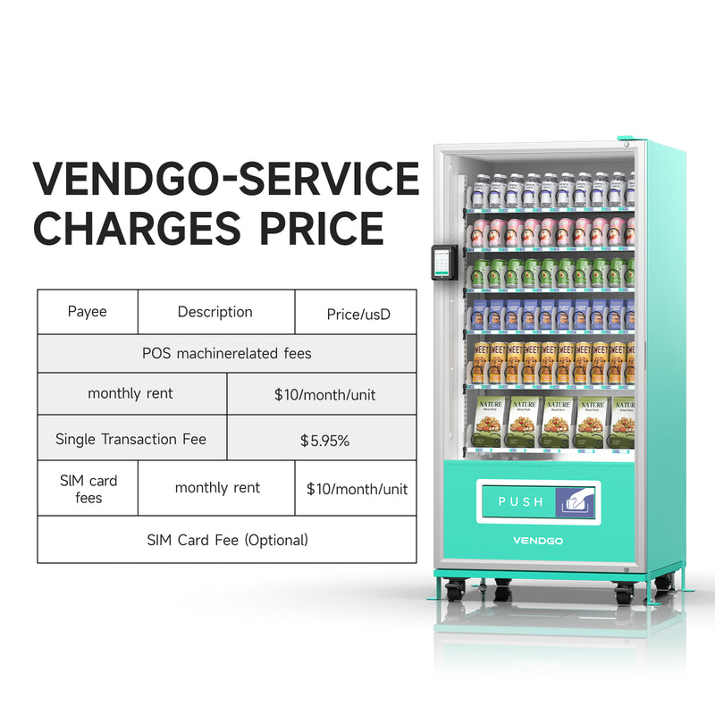 60-channel vending machine with spring mechanism
