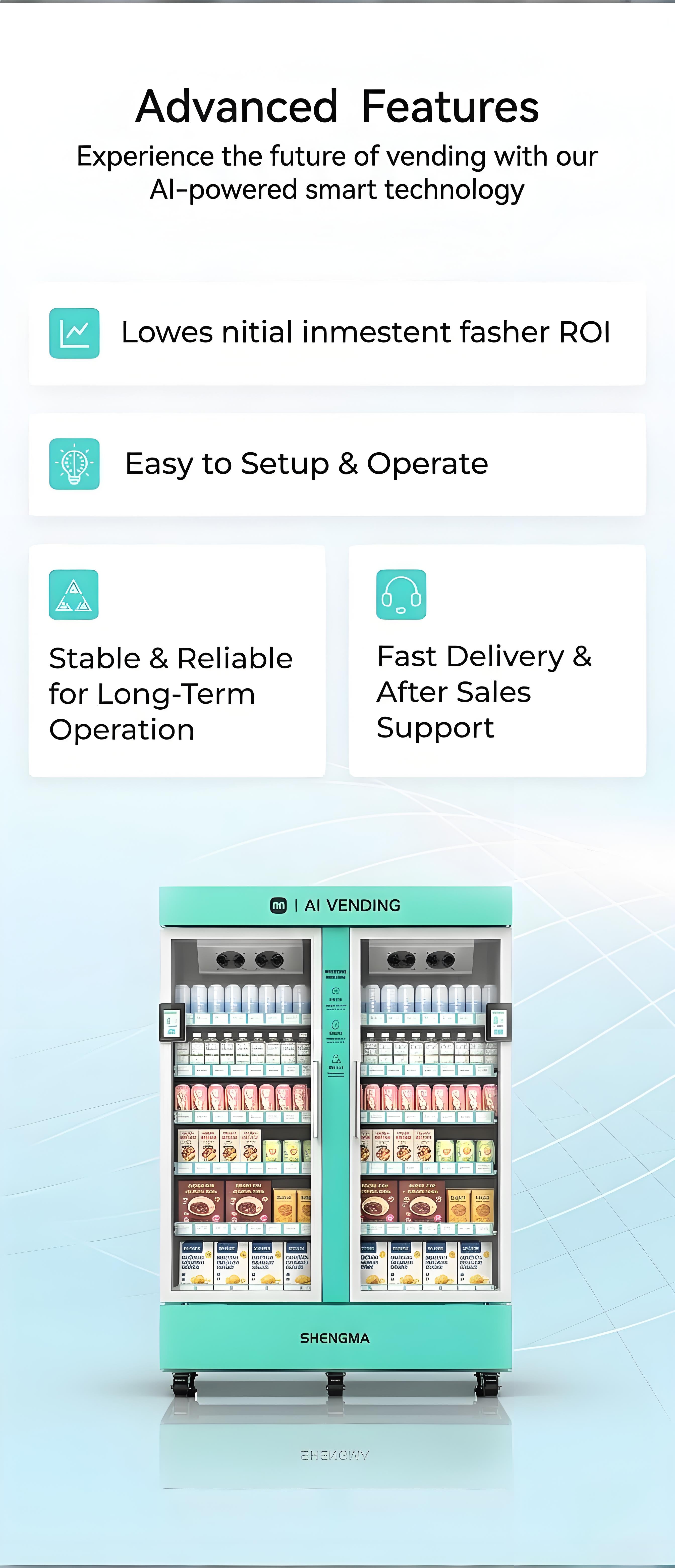 PACAU-Vending Machines|In Stock - US
